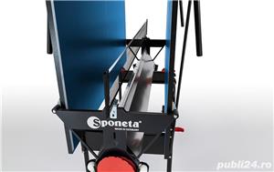 Masa Tenis Sponeta Germany Ping Pong Tennis Noua in cutie 8 Roti Poze - imagine 3