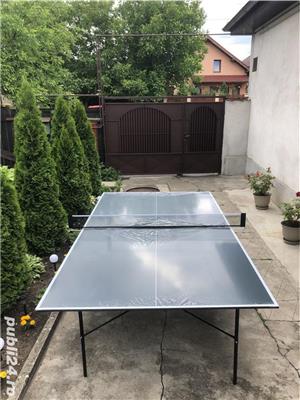 Masa Tenis Sponeta Germany Ping Pong Tennis Noua in cutie 8 Roti Poze