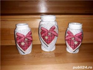 vaze decor tehnica servetelului