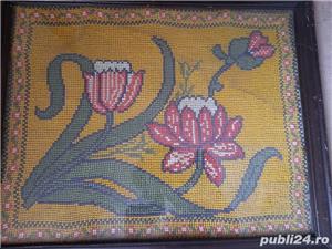 goblen vechi "flori" - imagine 2