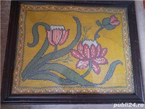 goblen vechi "flori"