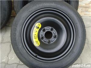 Roti de rezerva inguste,subtiri,slim noi 5x108 R16 orig.Ford Focus 2,Focus 3,c-Max,Mondeo,etc,Volvo - imagine 2