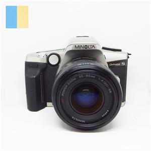 Minolta Dynax 5 cu obiectiv Minolta AF Power Zoom 35-80mm f/4-5.6