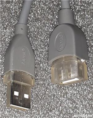 Extensie cablu Hama USB 2.0, ecranat, 3m si 1,8m - imagine 3