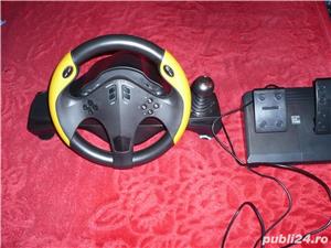 Volan cu pedale pentru x box one,x box s,ps 3,ps 4,ps 4, slim, ps 4 pro, pc conectare prin usb.