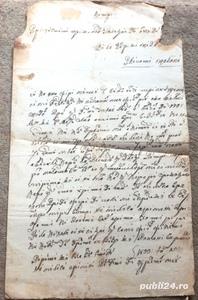  Document in chirilica de la 1833