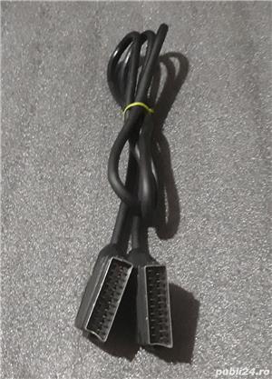 Cablu EUROSCART (SCART 21) Tata - Tata - 1,2 metri - imagine 2