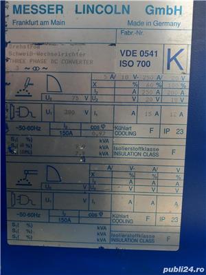 Aparat de sudura invert/vertig lincoln 250ac/dc - imagine 2