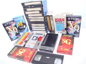 Lot de 25 de casete video cu filme din anii '80-2005   casete vhs