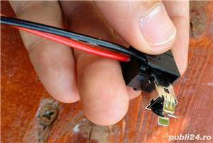 Mufe adaptoare de la bec H7 la bec H1, model cu 2 fire - imagine 2