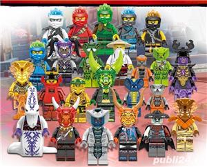 Set 24 Minifigurine tip Lego Ninjago sezon 11 cu Serpentini si masti