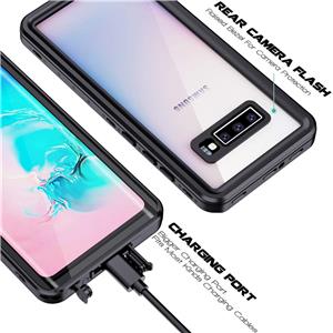 Husa antisoc 360 waterproof Galaxy S10 Plus S20 Ultra S21 S22 S23 Note 20 iPhone 11 Pro Max 12 mini - imagine 5