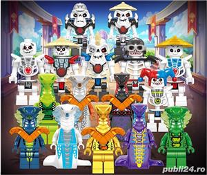 Set 16 Minifigurine tip Lego Ninjago sezon 11 cu Samukai si Anacondrai