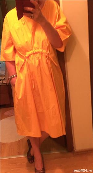 Vand rochie COS marime 44, noua, galben  - imagine 2