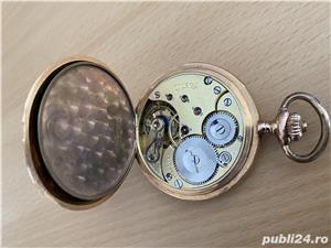 Ceas de buzunar Omega carcasa Aur - imagine 5