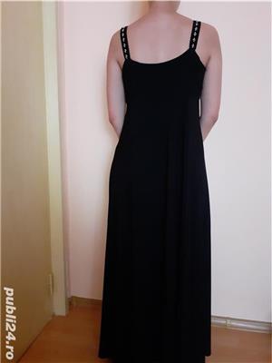 Rochie neagra lunga  - imagine 5