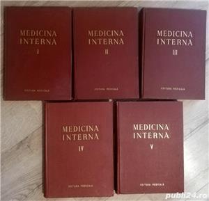 GH LUPU Medicina Interna 5 volume 1956 1957 Tratat 
