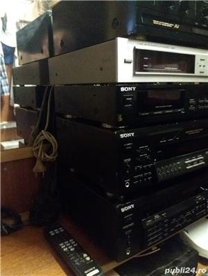 Linie audio vintage formata din receiver si tuner Sony statie Akai tuner Philips - imagine 2