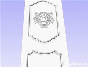 Frezare CNC usi MDF, lemn masiv, diverse modele - imagine 7