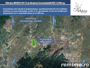 Teren de 15400 mp ideal constructii industriale sau logistice - imagine 3
