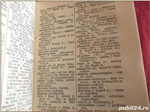 DICTIONAR italian-german, german-italian, anii 30, de colectie - imagine 3