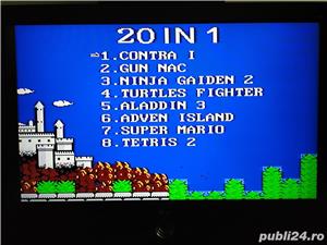 Mini consola cu 20 de jocuri clasice: Mario, Tetris, Dr. Mario, Turtles Fighter, etc. (produs nou) - imagine 3