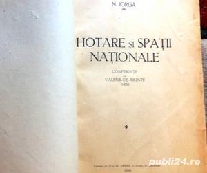  Hotare si spatii nationale, Nicolae Iorga, 1938 - imagine 3