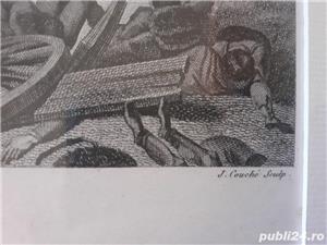 Vand gravura de Jacques Couche, reprodusa si inramata in 1975 de atelier Claude Dubus Galery Franta  - imagine 5