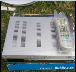 Antena Tv satelit (DIGI) si receiver 2aparate Tv. - imagine 3