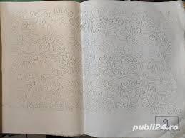 Pânze cu desene pentru mileuri din macrame,diferite forme - imagine 3