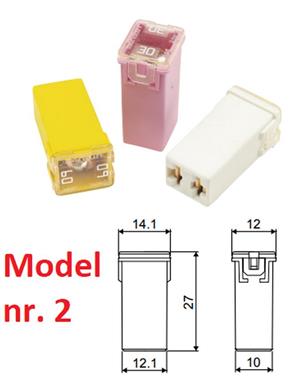 Sigurante fuzibile auto 12 32 58 V Honda Toyota Suzuki Kia Mazda etc siguranta fuzibila masina - imagine 2