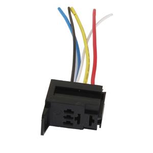 Mufa cupla mama adaptor cablaj conector micro mini releu auto 12 24 V, 4 - 5 pini, 40A - imagine 6