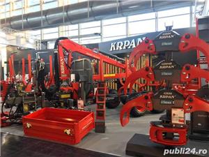 Graifer forestier Krpan GR 24 pentru camioane forestiere - imagine 2