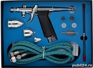 Pistol aerograf, cupe de 2/5/13 ml