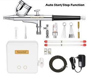Kit aerograf, compresor 2 viteze
