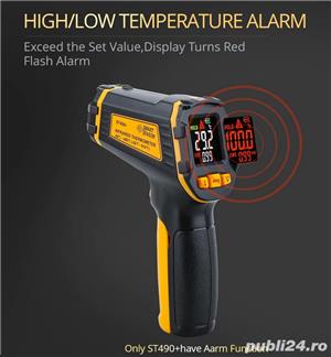 Termometru digital infrarosu cu laser 13 puncte - imagine 5