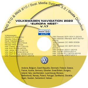 Harti Navigatie VOLKSWAGEN RNS 510,Europa EST V.17 + ROMANIA 2020  - imagine 7