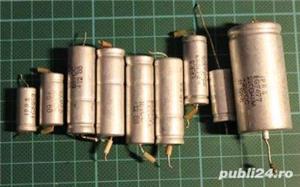 Condensatori electrolitici capacitor montarea în serie IPRS Baneasa Sprague Western Electric - imagine 4