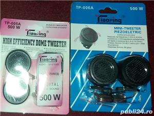 Tweetere dinamice / piezo Sony, Eastech-Philips Neodymium Tesla ARV Unitra - imagine 4