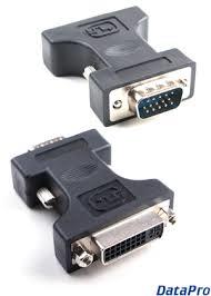 Adaptor dvi jack to vga plug - imagine 3