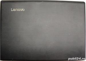 Ansamblu Complet Capac Display + Rama Display + Balamale Laptop Lenovo Ideapad 110 - imagine 2