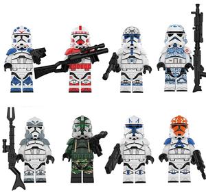 Set 8 Minifigurine tip Lego Star Wars cu Soldati Clone pack2