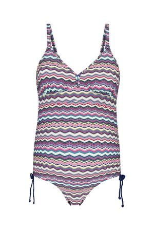 Costum de baie intreg pentru gravide multicolor dungi Esprit