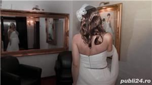 Rochie de mireasa Christina Andrei, dupa model Christian Dior 1952 - imagine 2