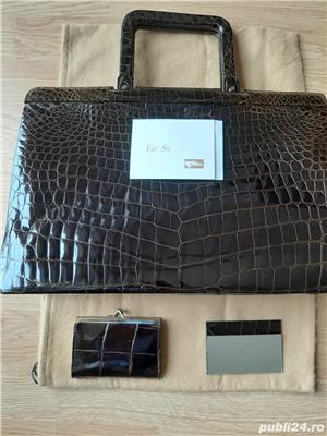 Geanta originala piele crocodil