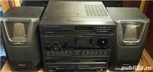 Linie audio HI-FI vintage Aiwa X-555 , anii '80 - completa - imagine 1
