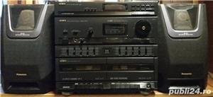Linie audio HI-FI vintage Aiwa X-555 , anii '80 - completa - imagine 2