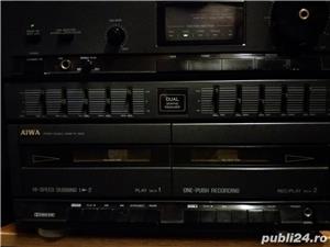 Linie audio HI-FI vintage Aiwa X-555 , anii '80 - completa - imagine 3