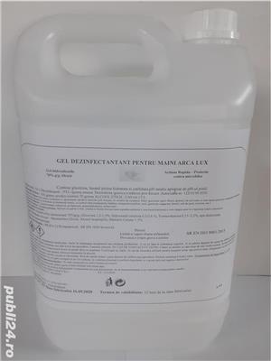 Gel dezinfectant  pentru maini , Biocid, autorizat Min. Sanatatii. Alcool 70%- 5 L Arca Lux - imagine 2