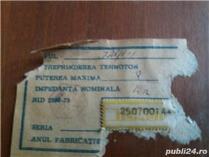 Boxe pick-up vintage Tesla Supraphon Tehnoton Electronica Panasonic - imagine 2